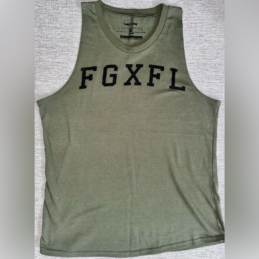 Women’s Flag Nor Fail Muscle Tee Size Small